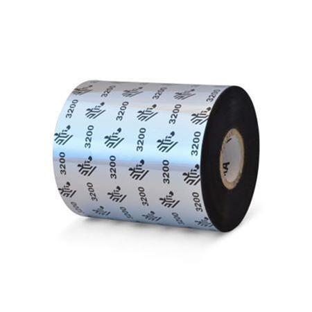 zebra 03200bk08330 original waxresin printer ribbon 3200 83mm x 300m