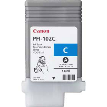 Canon Cyan Pfi-102C Original Ink Cartridge