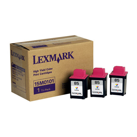 Lexmark Colour No. 85 Original Cartridge Tri-Pack Ink Cartridges