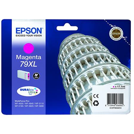 Genuine Epson Ink - 79XL MAGENTA / WF-4630 5110 5190 5620 (INC VAT) BOXED 2027 - Image 13