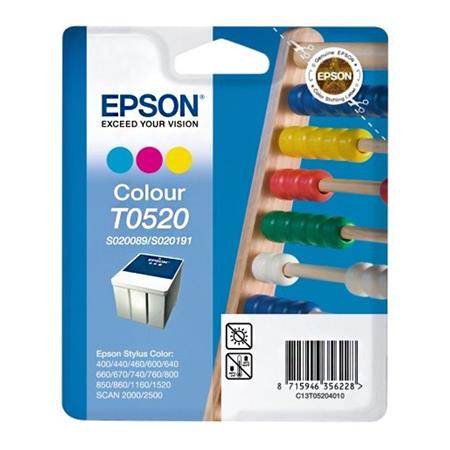 6 New Genuine Epson Stylus Color 440 460 640 660 670 Black Ink Cartridges