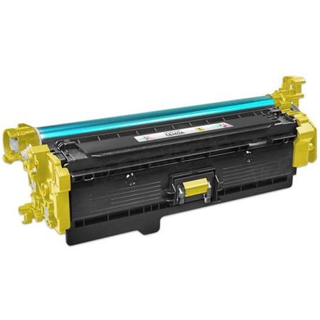 compatible yellow hp 508x high capacity toner cartridge replaces hp cf362x