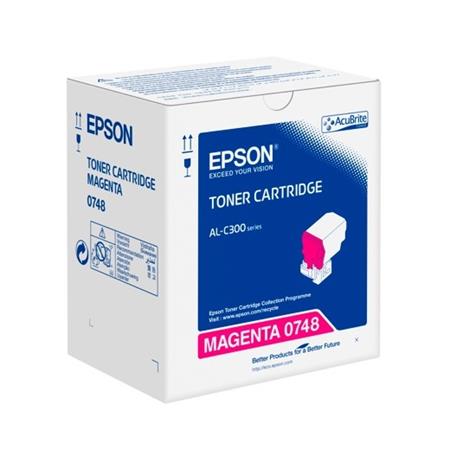 Epson Magenta C13s050748/0748 Toner-Kit 8.8K Pages Iso/Iec 19752 For - Image 4