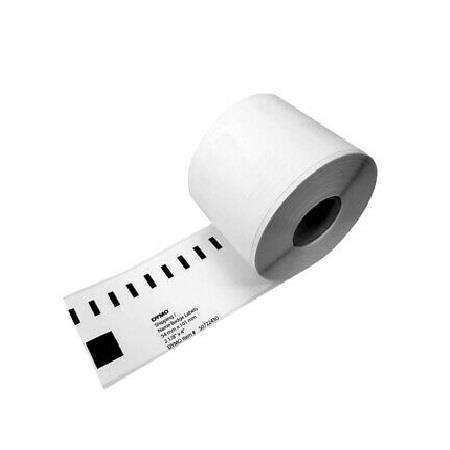 Printerinks Black/White Compatible Dymo 99014 (S0722430) Label Tape (101Mm X 54Mm) On