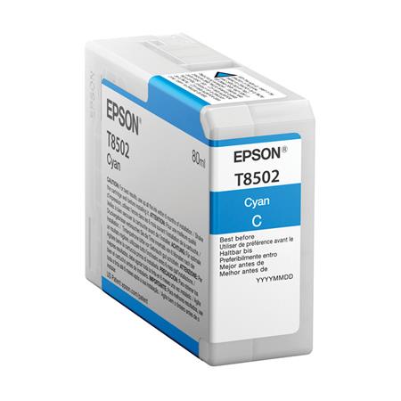 Original Epson T8502 Cyan Ink Cartridge (C13T850200) - Image 14