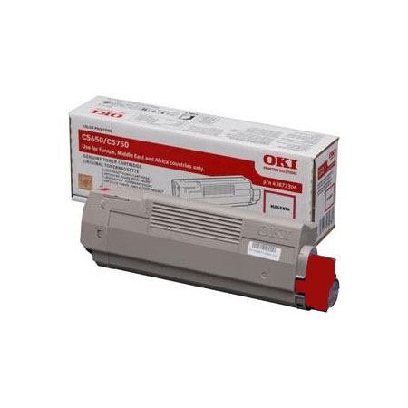 Oki Magenta 43872306 Original Standard Capacity Toner Cartridge