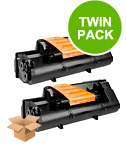 Printerinks Multicolor Compatible Kyocera Fs-1200 Printer Toner Cartridges (2 Pack) -Tk25 Multipack