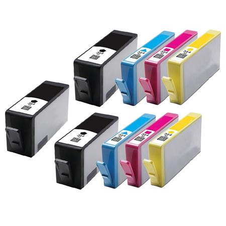 Compatible Multipack HP PhotoSmart C5393 Printer Ink Cartridges (9 Pack) -CN684EE