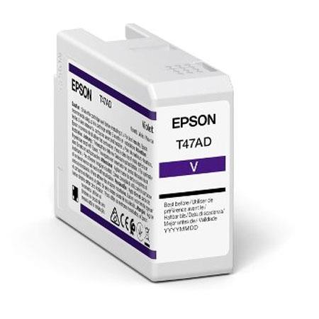 Epson T47ad (T47ad00) Violet Original Ultrachrome Ink Cartridge (50Ml)
