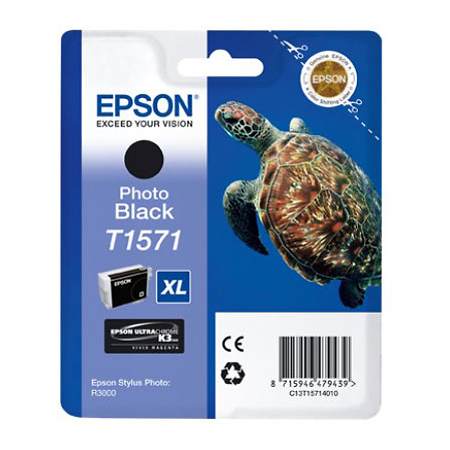 Original Epson T1571 Photo Black Ink Cartridge (C13T15714010) - Image 10