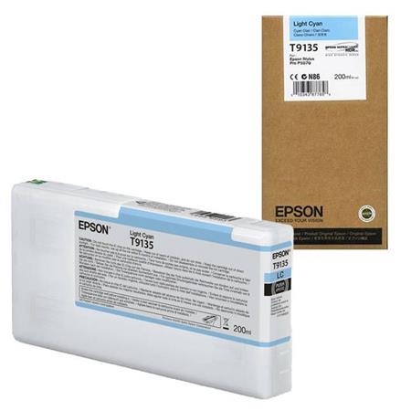 Epson Lightcyan T9135 (T913500) Light Cyan Original Ink Cartridge