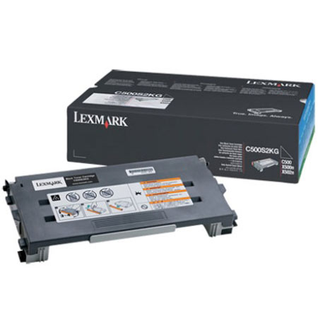 Lexmark Black C500s2kg Original Standard Capacity Toner Cartridge