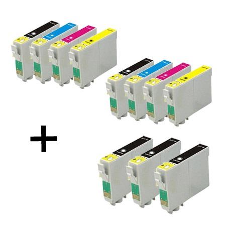 Compatible Multipack Epson Stylus SX209 Printer Ink Cartridges (11 Pack) -C13T08914011