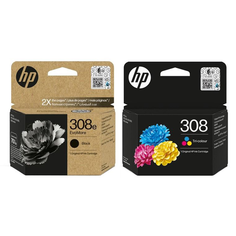 Hp Multicolor Deskjet 2922 Printer Ink Cartridges (2 Pack) -7Fp22ue Multipack Original