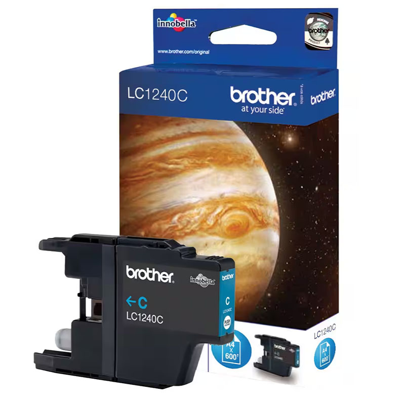 brother lc1240c cyan original ink cartridge