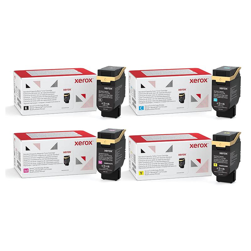 Xerox Multicolor 006R04677-80 Full Set Original Standard Capacity Toners