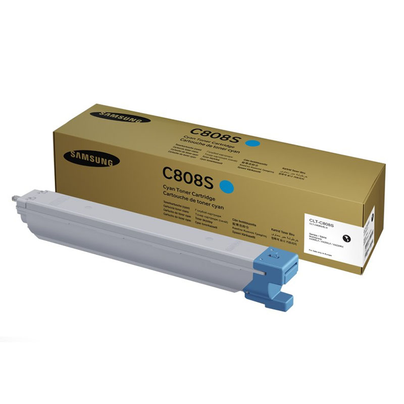 Samsung Cyan Clt-C808s Original Toner Cartridge