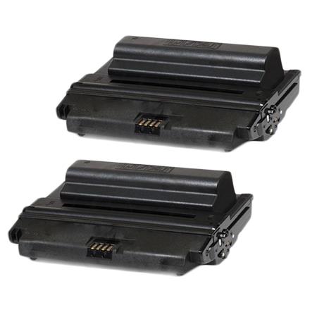 Printerinks Multicolor Compatible Xerox 106R01415 Black Toner Cartridges (2 Pack) Twin Pack