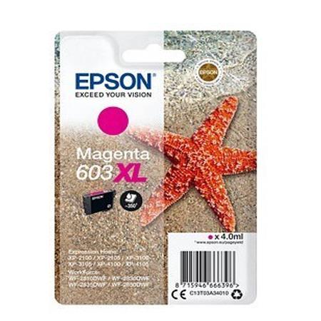 Original Epson 603XL High Capacity Magenta Ink Cartridge (C13T03A34010) - Image 18