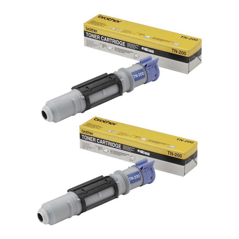 original multipack brother mfc-9050 printer toner cartridges 2 pack -tn200