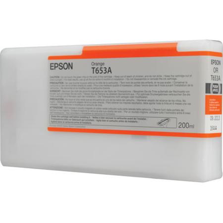 Original Epson T653A Orange Ink Cartridge (C13T653A00) - Image 7