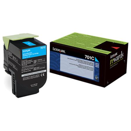 Lexmark Cyan 702C Original Return Program Toner Cartridge (70C20c0)