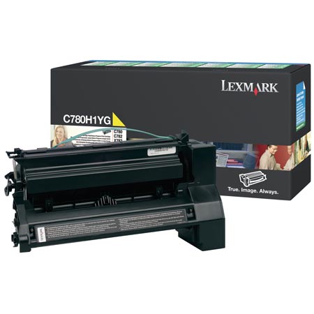 Lexmark Yellow C780h2yg Original Extra High Yield Toner Cartridge