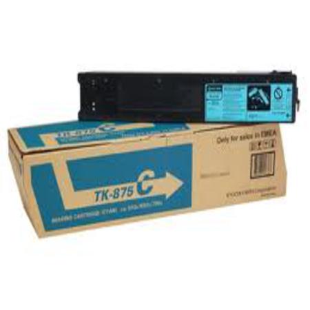 Kyocera Cyan Tk-875C Original Toner Cartridge