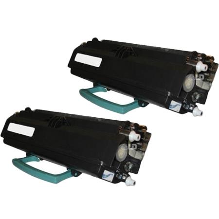 Printerinks Multicolor Compatible Lexmark X340a11g Black Toner Cartridges (2 Pack) Twin Pack