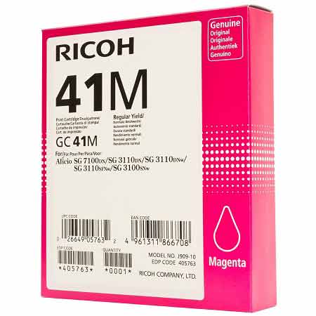 Ricoh Magenta 405763 Original Standard Capacity Ink Cartridge