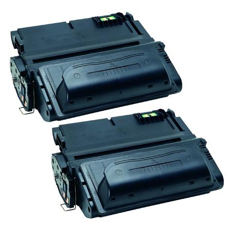 Printerinks Multicolor Compatible Hp Laserjet 4200Dtns Printer Toner Cartridges (2 Pack) -Q1338xx Multipack
