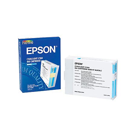 Epson Cyan S020147 / Light Original Ink Cartridge
