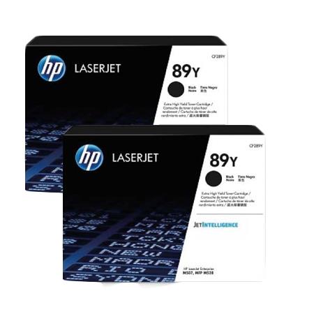 Hp Multicolor Laserjet Enterprise M507 Printer Toner Cartridges (2 Pack) -Cf289y Multipack Original