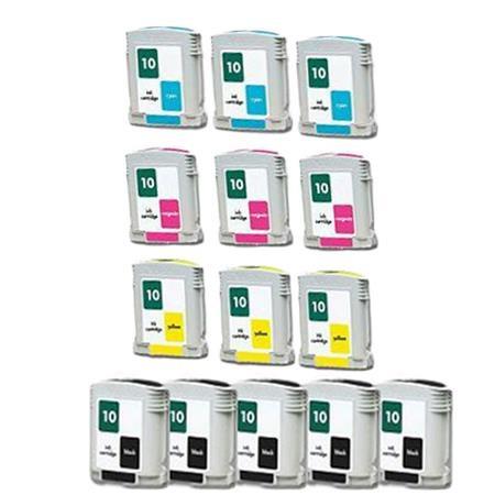 Printerinks Multicolor Compatible Hp Designjet Colourpro Ga/Cad Printer Ink Cartridges (14 Pack) -C4844a Multipack