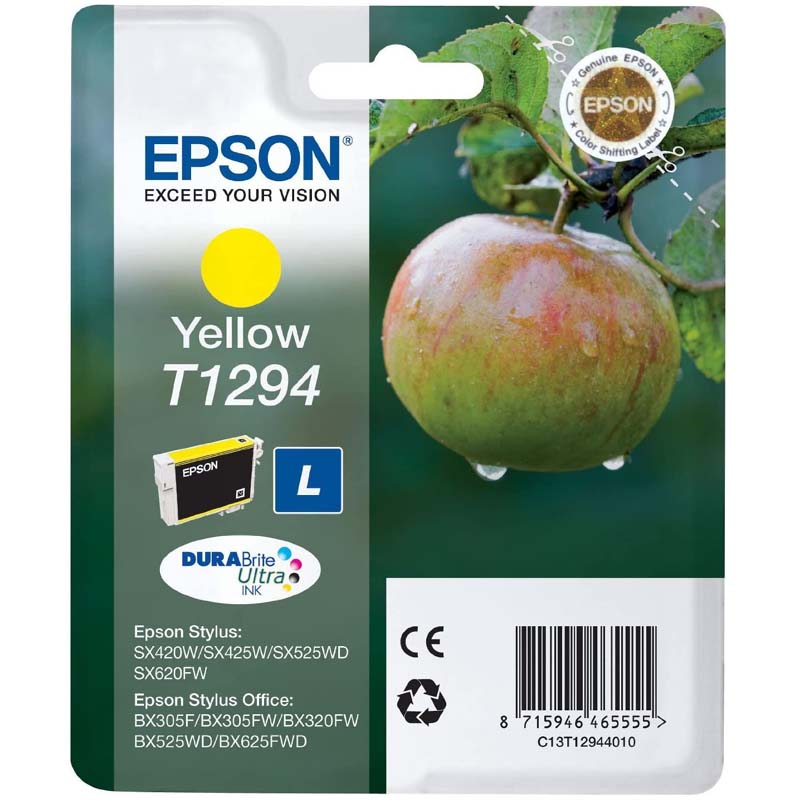 Epson Yellow T1294 Original Ink Cartridge - Image 2