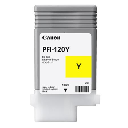 Image of Canon PFI-120 Y - yellow - original - ink tank