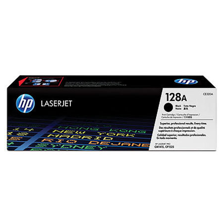 Hp Black 128A Original Toner Cartridge (Ce320a)