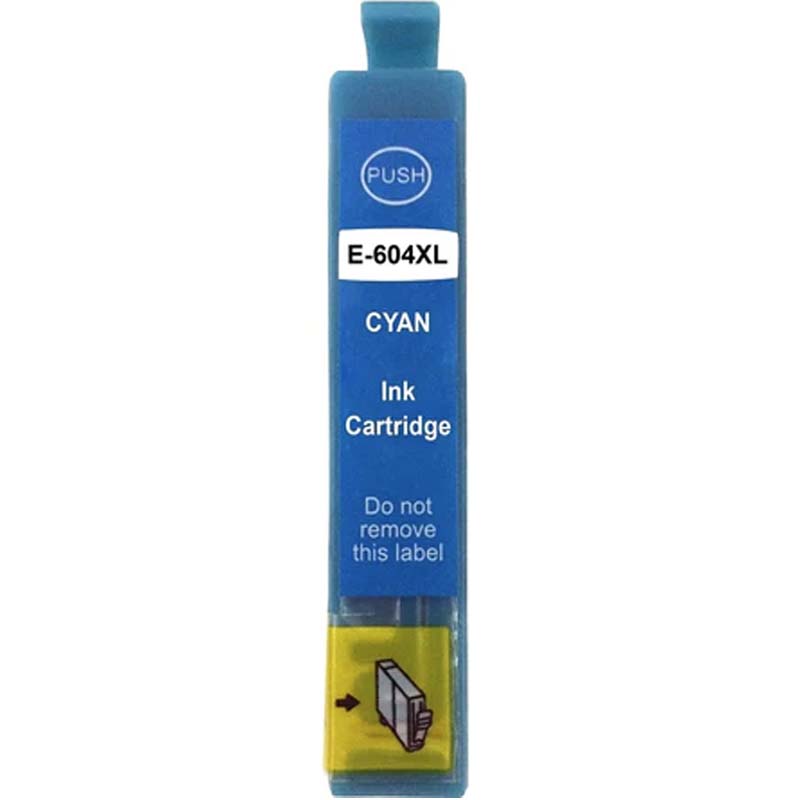 Printerinks Cyan Compatible Epson 604XL High Capacity Ink Cartridge (Replaces Epson T10h2 Pineapple)