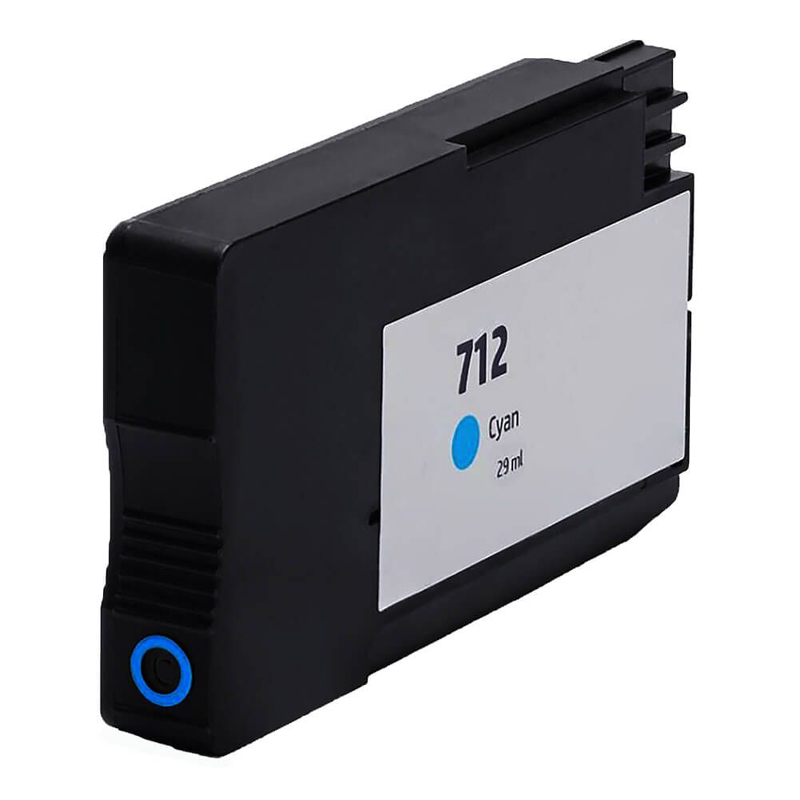 Printerinks Cyan Compatible Hp 712 Ink Cartridge (Replaces Hp 3Ed67a)