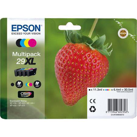 Epson Multi Colour 29XL (T29964010) Original Claria Home High Capacity Multipack (Strawberry)