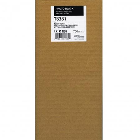 Epson Photoblack T6361 (T636100) Photo Black Original High Capacity Ink Cartridge