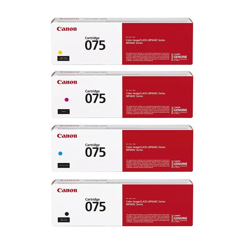 Canon Multicolor I-Sensys Mf-667Cdw Printer Toner Cartridges (4 Pack) -6365C002 Multipack Original