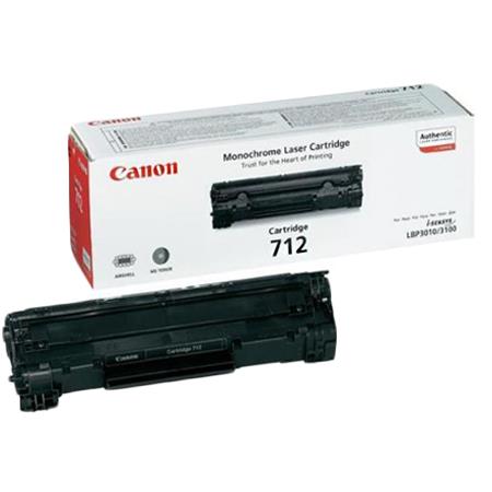 Canon Black 712 (1870B002aa) Original Laser Toner Cartridge