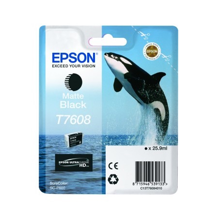Epson Matteblack T7608 Matte Black Original Ink Cartridge