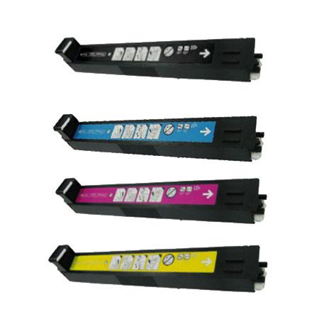 compatible multipack hp colour laserjet cp6015dn printer toner cartridges 4 pack -cb380a