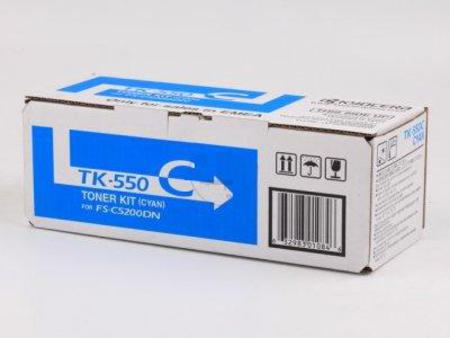 Kyocera Cyan Tk-550C Original Laser Toner Cartridge