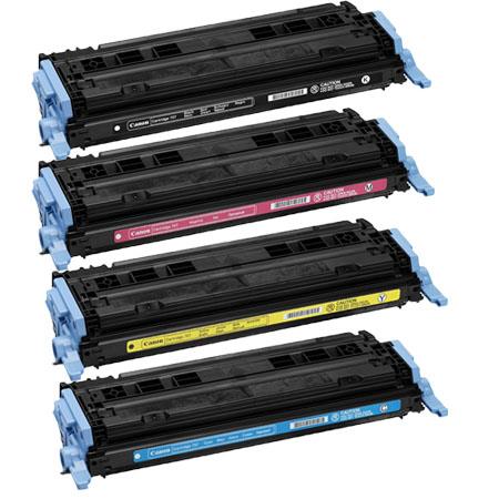Printerinks Multicolor Compatible Canon Lasershot Lbp-5000 Printer Toner Cartridges (4 Pack) -9424A004aa Multipack