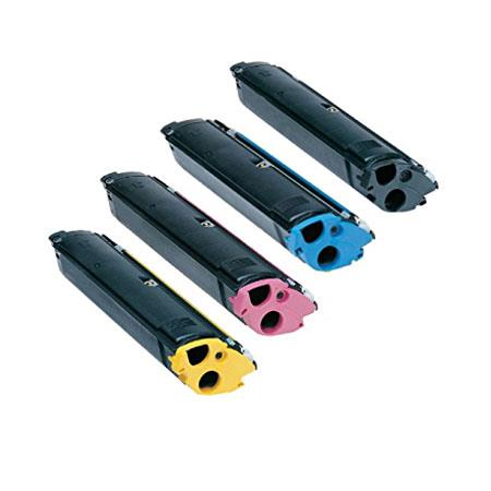 Printerinks Multicolor Compatible Epson Aculaser C900 Printer Toner Cartridges (4 Pack) -C13s050100 Multipack