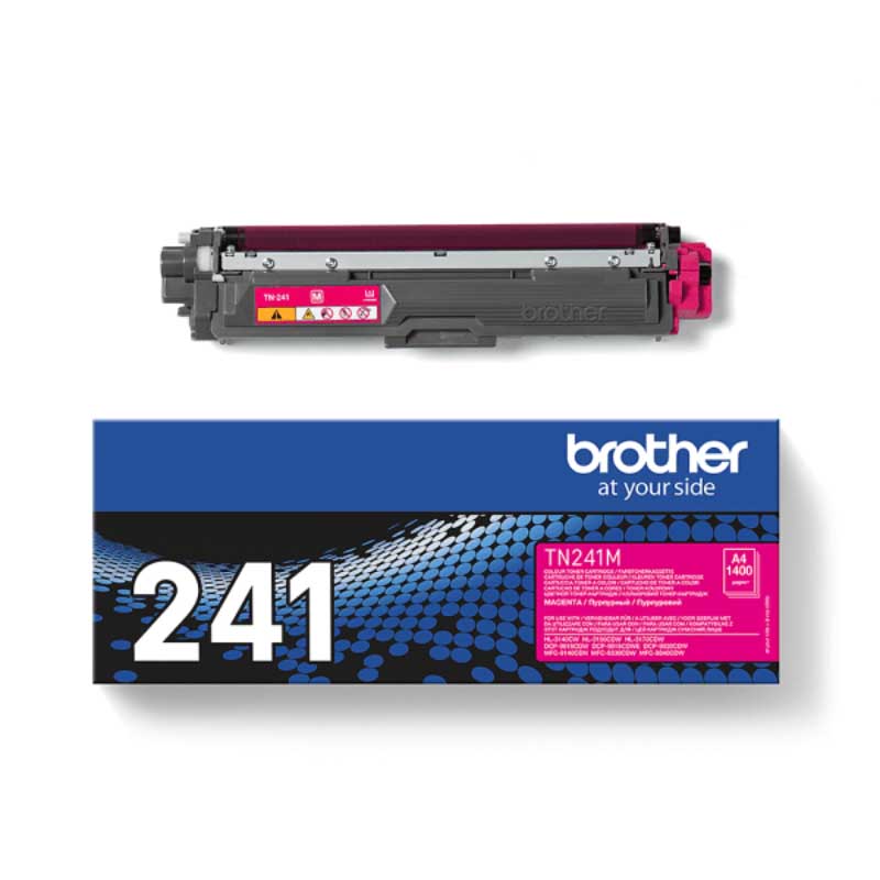 Brother Magenta Tn241m Original Standard Capacity Toner Cartridge