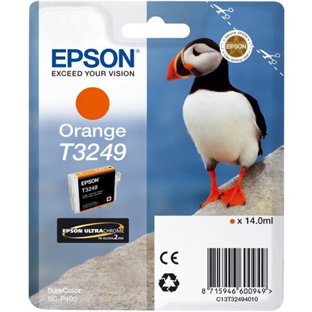 epson t3249 t324940 orange original ink cartridge puffin